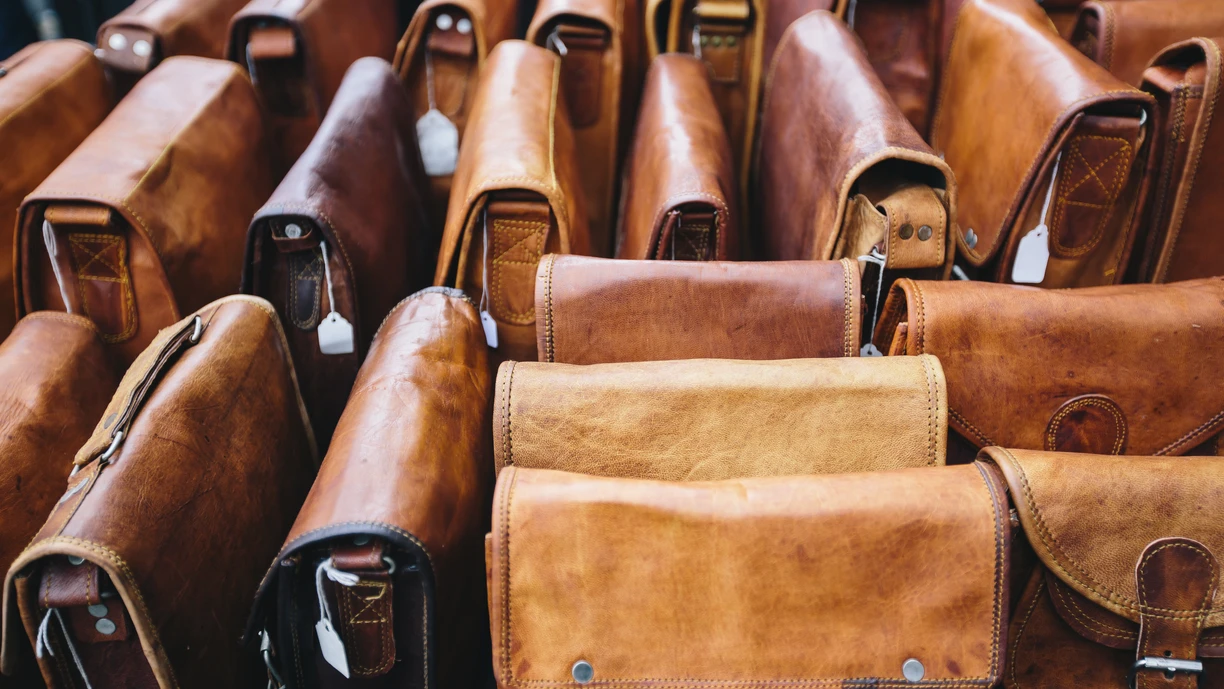 Leather bags