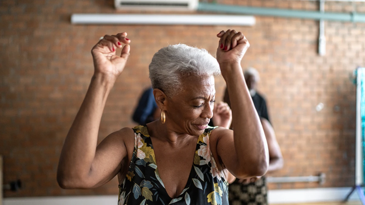 Healthy elderly women