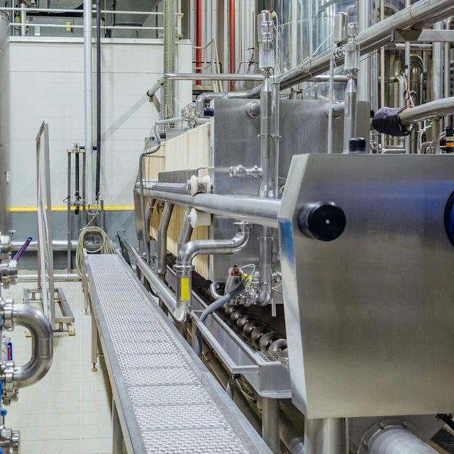 Equipment for beer production lines