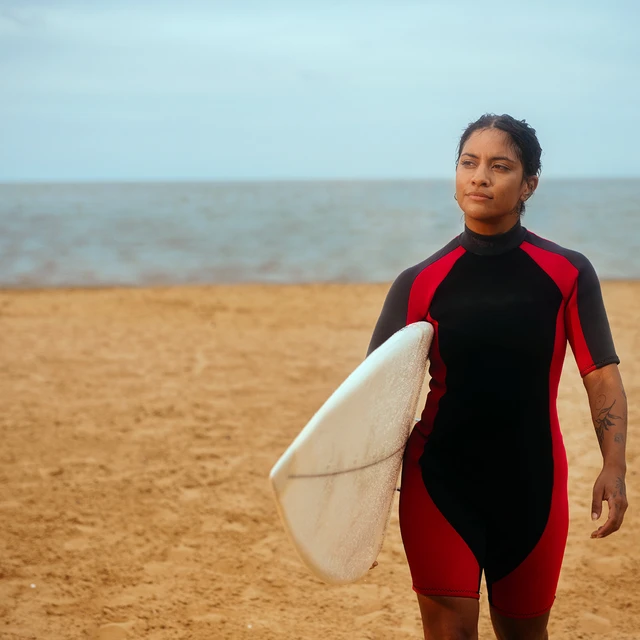 Surfer representing Novonesis powered portfolio