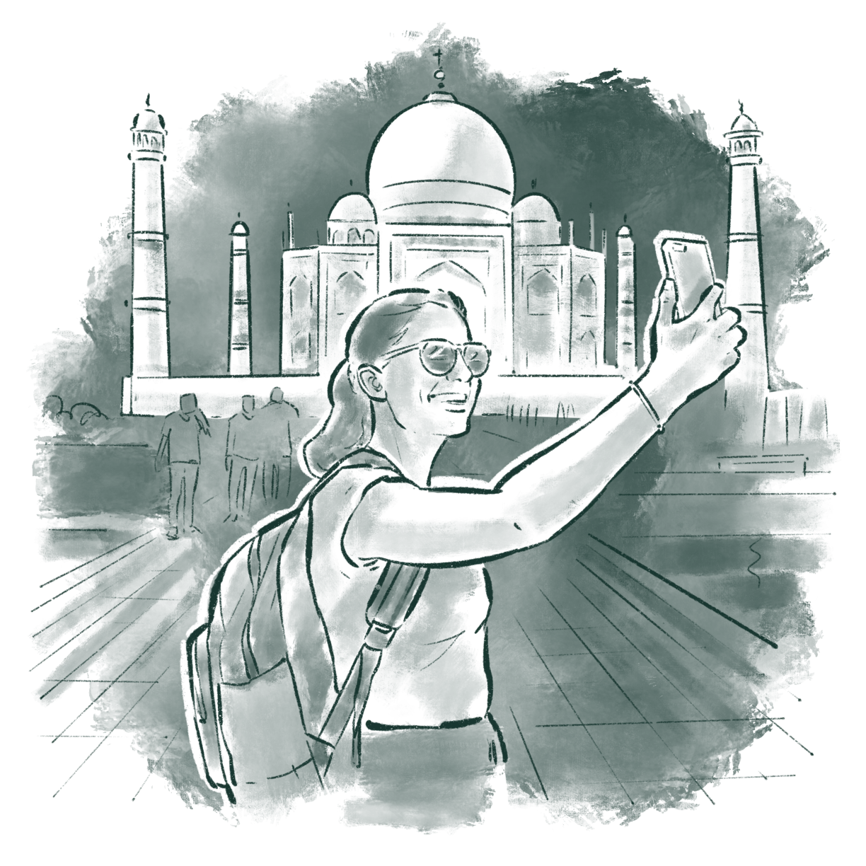 Across history, great empires have announced themselves in stone