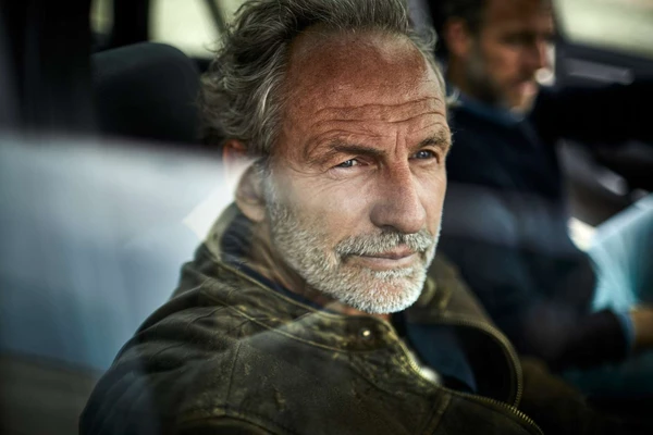 Man looking into the horizon