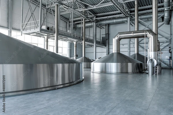Brewery tanks