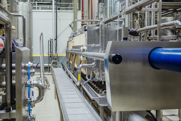 Equipment for beer production lines