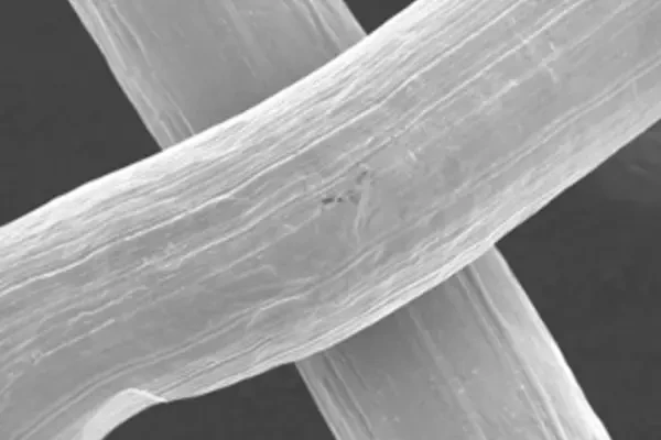 Closeup-of-stainless-steel-mesh-cleaned-with-enzymes