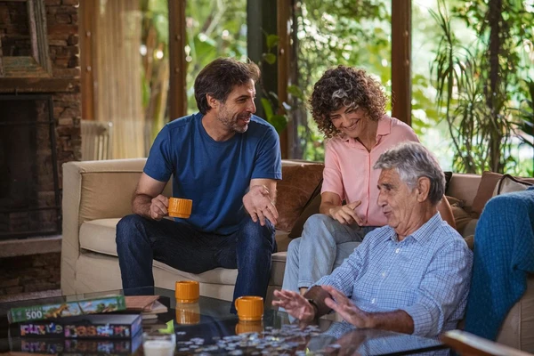 Family representing Novonesis Immune health 