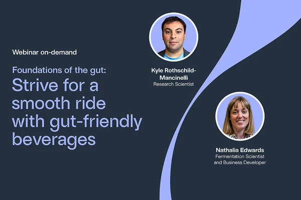 Webinar: Strive for a smooth ride with gut-friendly beverages