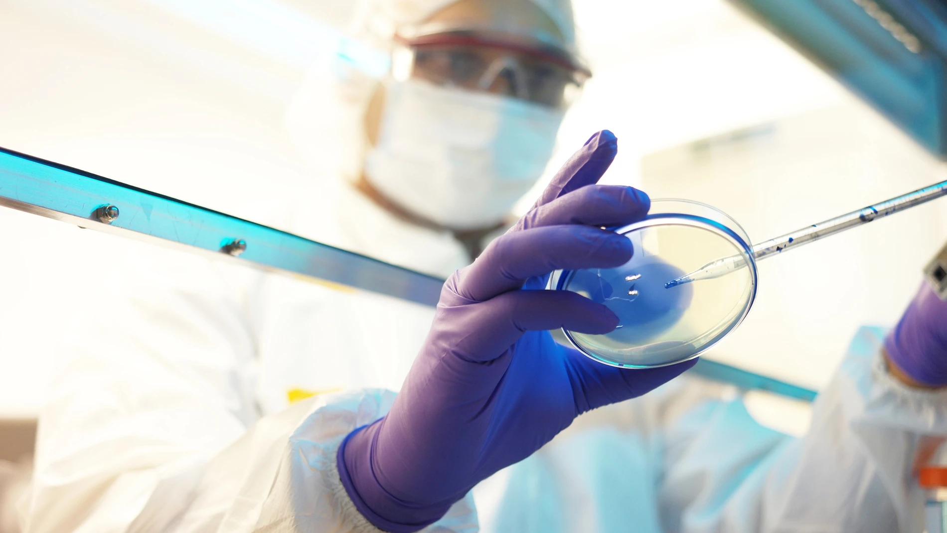 Fine chemicals - scientist in lab