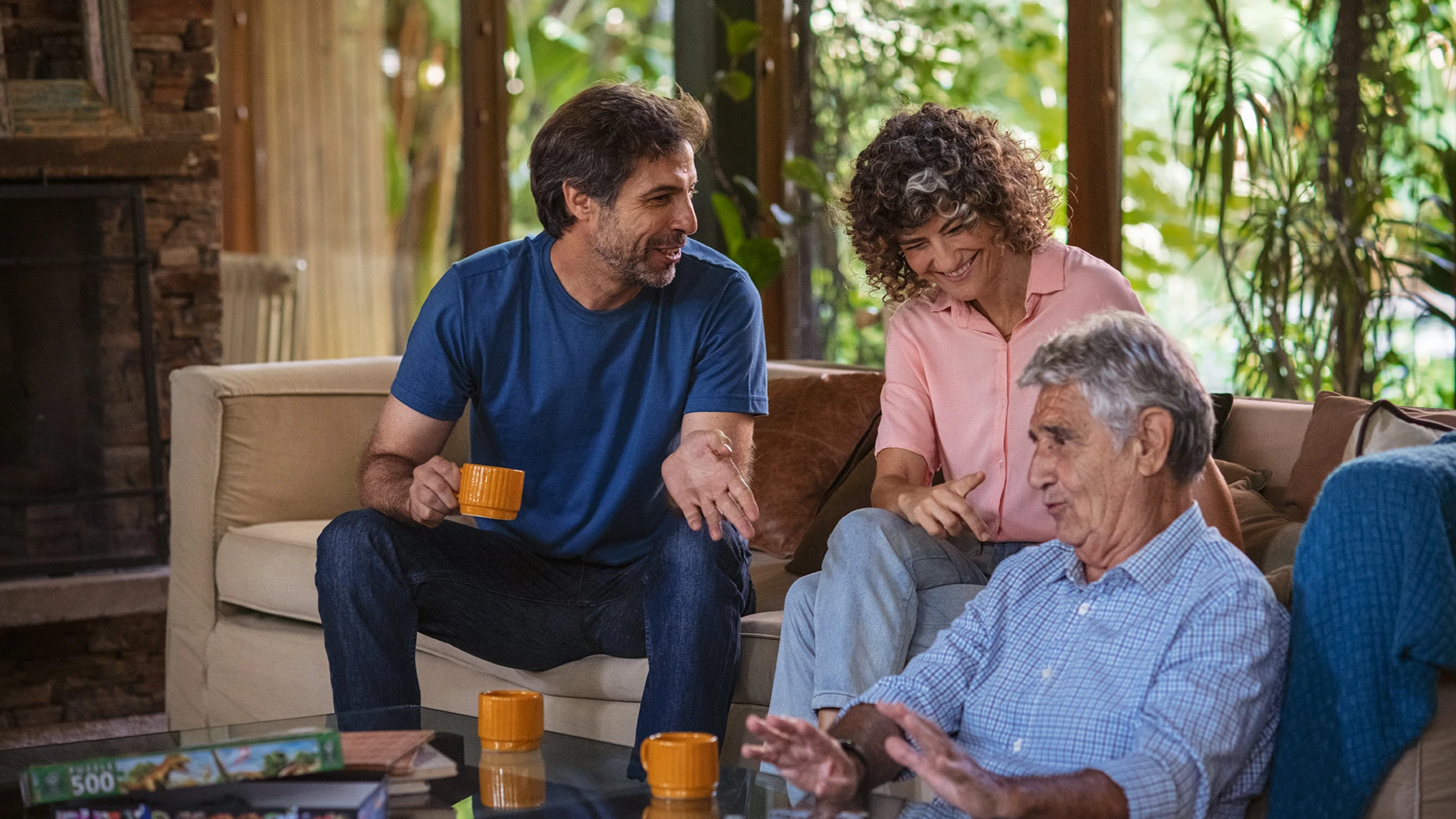 Family representing Novonesis immune health