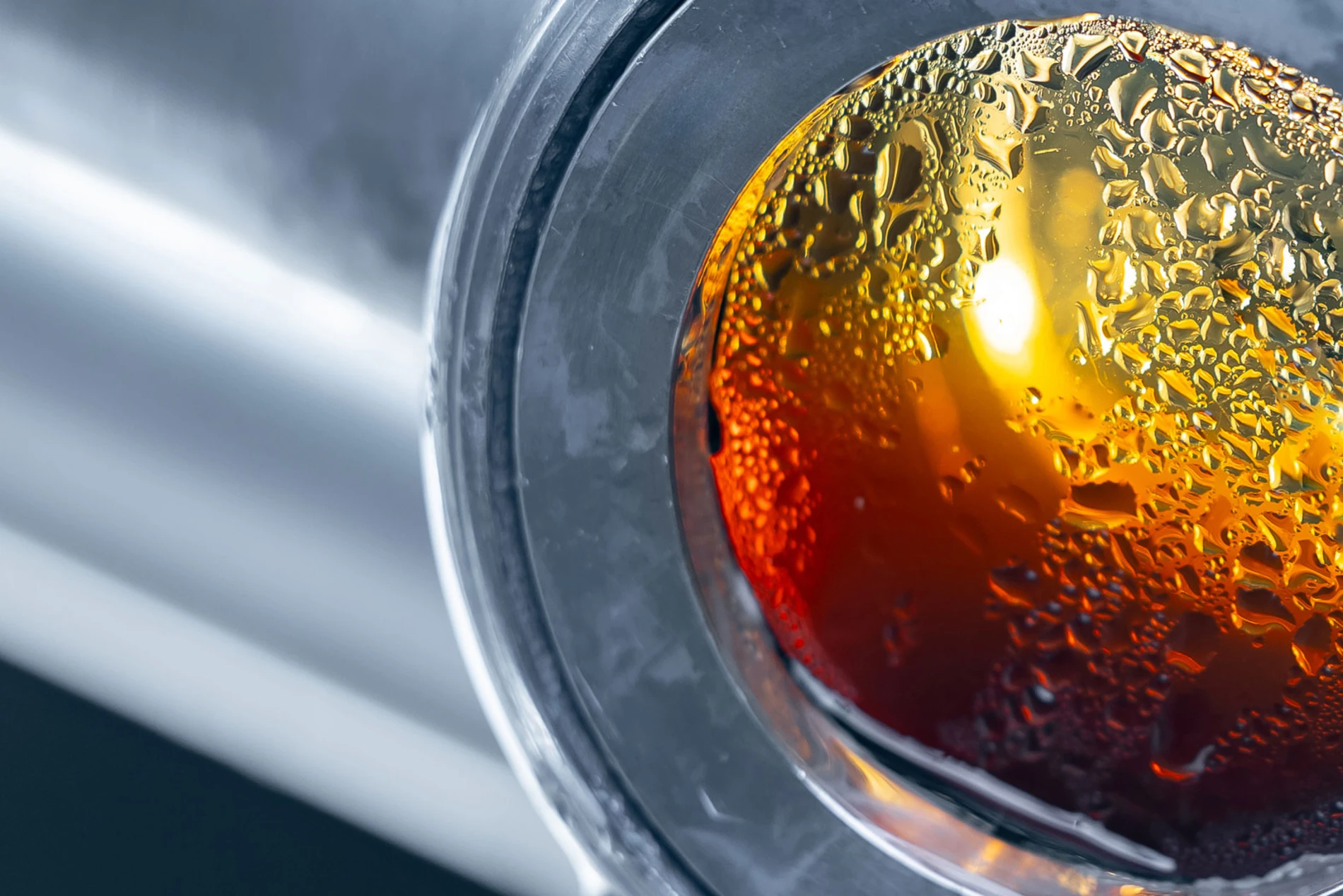 tube showing distilling process